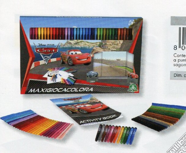 Cars - Maxi Gioca E Colora gioco di Giochi Preziosi
