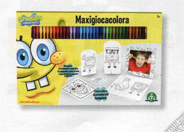 Spongebob - Maxi Gioca E Colora gioco