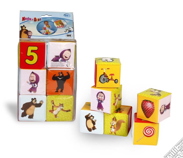 Masha E Orso - Cubi Soft gioco di Gig