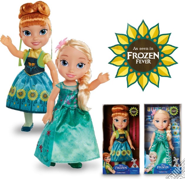 Frozen - Frozen Fever - Bambola Anna / Elsa gioco di Giochi Preziosi