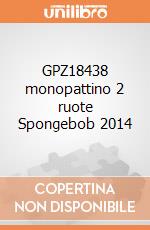 GPZ18438 monopattino 2 ruote Spongebob 2014 giochi