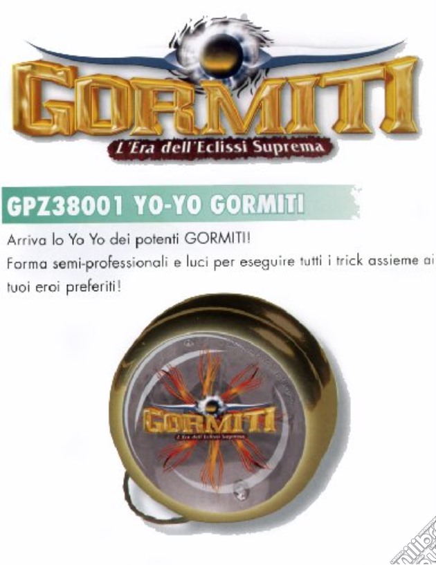 Gormiti - Yo-Yo gioco