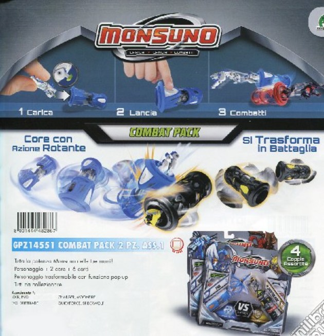 Monsuno - Combat Pack 2 Pz Ass. 1 gioco