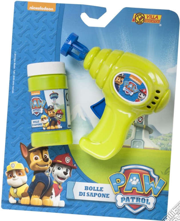 Pistola Sparabolle Paw Patrol gioco di Villa Giocattoli