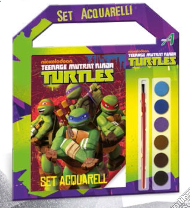 Teenage Mutant Ninja Turtles - Set Acquarelli gioco di Auguri Preziosi