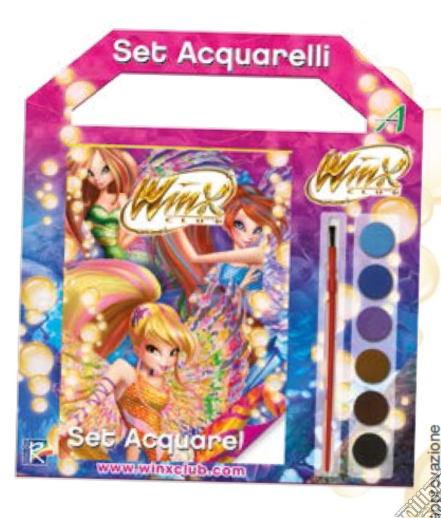 Winx Club - Set Acquarelli gioco di Auguri Preziosi
