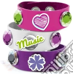 Disney: Violetta - V-Bracelet Click And Charm - Braccialetto Slap Bianco / Rosa / Viola giochi