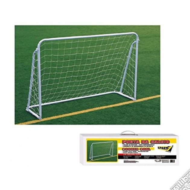 Sport1: Porta Calcio Deluxe In Metallo Cm 180X60X120H gioco