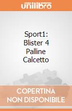 Sport1: Blister 4 Palline Calcetto giochi