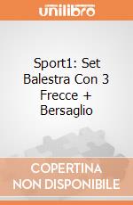 Sport1: Set Balestra Con 3 Frecce + Bersaglio gioco