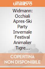 Widmann: Occhiali Apres-Ski Party Invernale Festival Animalier Tigre Arcobaleno giochi
