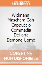 Widmann: Maschera Con Cappuccio Commedia Dell'arte Demone Uomo giochi