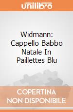 Widmann: Cappello Babbo Natale In Paillettes Blu giochi