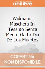 Widmann: Maschera In Tessuto Senza Mento Gatto Dia De Los Muertos giochi