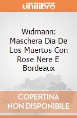 Widmann: Maschera Dia De Los Muertos Con Rose Nere E Bordeaux giochi