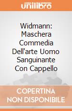Widmann: Maschera Commedia Dell'arte Uomo Sanguinante Con Cappello giochi
