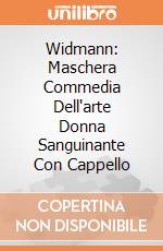 Widmann: Maschera Commedia Dell'arte Donna Sanguinante Con Cappello giochi