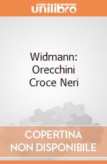 Widmann: Orecchini Croce Neri giochi