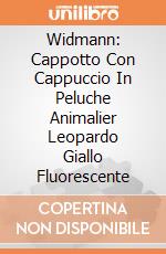 Widmann: Cappotto Con Cappuccio In Peluche Animalier Leopardo Giallo Fluorescente giochi