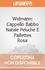 Widmann: Cappello Babbo Natale Peluche E Paillettes Rosa giochi