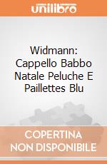 Widmann: Cappello Babbo Natale Peluche E Paillettes Blu giochi