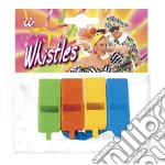 Widmann: Set Da 4 Fischietti Ass. In 4 Colori giochi