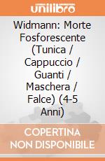 Widmann: Morte Fosforescente (Tunica / Cappuccio / Guanti / Maschera / Falce) (4-5 Anni) giochi