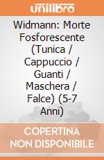 Widmann: Morte Fosforescente (Tunica / Cappuccio / Guanti / Maschera / Falce) (5-7 Anni) giochi