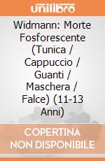 Widmann: Morte Fosforescente (Tunica / Cappuccio / Guanti / Maschera / Falce) (11-13 Anni) giochi