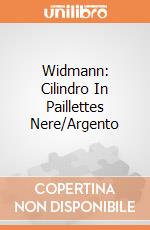 Widmann: Cilindro In Paillettes Nere/Argento giochi