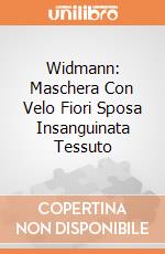 Widmann: Maschera Con Velo Fiori Sposa Insanguinata Tessuto giochi