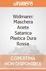 Widmann: Maschera Ariete Satanica Plastica Dura Rossa giochi
