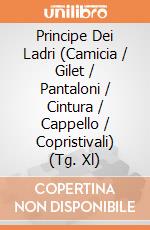 Principe Dei Ladri (Camicia / Gilet / Pantaloni / Cintura / Cappello / Copristivali) (Tg. Xl) giochi
