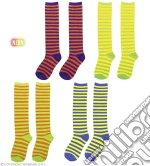 Widmann: Calze Rigate Fluorescenti Ass. In 4 Combinazioni Di Colori (Tg. Unica Adulto) giochi