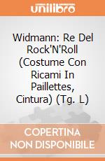 Widmann: Re Del Rock'N'Roll (Costume Con Ricami In Paillettes, Cintura) (Tg. L) giochi