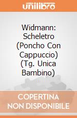 Widmann: Scheletro (Poncho Con Cappuccio) (Tg. Unica Bambino) giochi