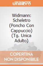 Widmann: Scheletro (Poncho Con Cappuccio) (Tg. Unica Adulto) giochi