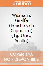 Widmann: Giraffa (Poncho Con Cappuccio) (Tg. Unica Adulto) giochi