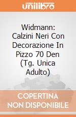 Widmann: Calzini Neri Con Decorazione In Pizzo 70 Den (Tg. Unica Adulto) giochi
