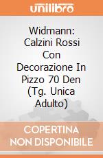 Widmann: Calzini Rossi Con Decorazione In Pizzo 70 Den (Tg. Unica Adulto) giochi