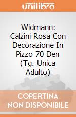 Widmann: Calzini Rosa Con Decorazione In Pizzo 70 Den (Tg. Unica Adulto) giochi