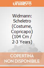Widmann: Scheletro (Costume, Copricapo) (104 Cm / 2-3 Years) giochi