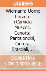Widmann: Uomo Forzuto (Camicia Muscoli, Canotta, Pantaloncini, Cintura, Bracciali, Gambali, Manubrio) (Tg. M/L) giochi