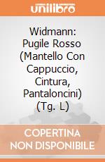 Widmann: Pugile Rosso (Mantello Con Cappuccio, Cintura, Pantaloncini) (Tg. L) giochi