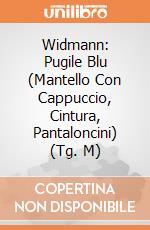 Widmann: Pugile Blu (Mantello Con Cappuccio, Cintura, Pantaloncini) (Tg. M) giochi