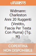 Widmann: Charleston Anni 20 Ruggenti (Vestito, Fascia Per Testa Con Piuma) (Tg. M) giochi