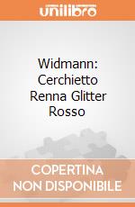 Widmann: Cerchietto Renna Glitter Rosso giochi