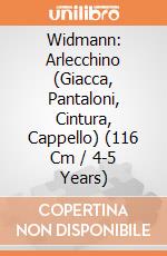 Widmann: Arlecchino (Giacca, Pantaloni, Cintura, Cappello) (116 Cm / 4-5 Years) giochi