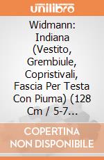 Widmann: Indiana (Vestito, Grembiule, Copristivali, Fascia Per Testa Con Piuma) (128 Cm / 5-7 Years) giochi