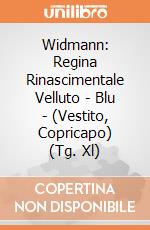 Widmann: Regina Rinascimentale Velluto - Blu - (Vestito, Copricapo) (Tg. Xl) giochi